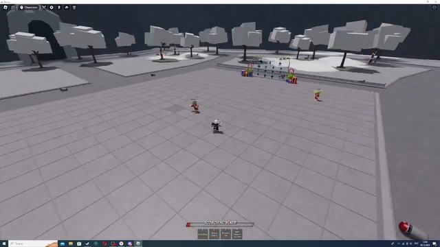 Зимнее обновление в The Strongest Battlegrounds