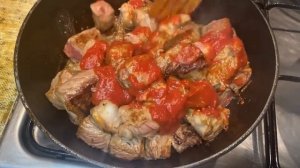 Тушеная говядина рецепт.  Говядина с черносливом рецепт.