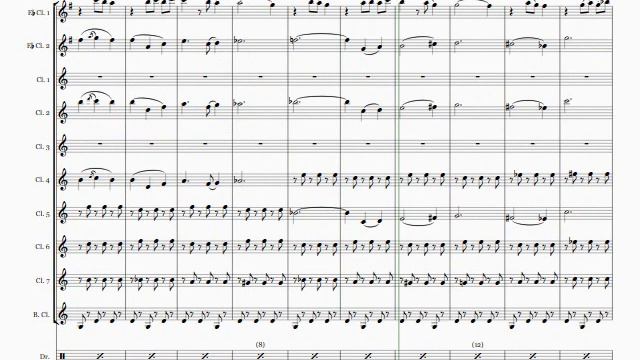 Sabre Dance from "Gayne Ballet" (Khachaturian cover) - clarinet ensemble смотреть онлайн
