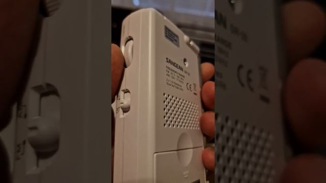 New Arrival Sangean SR- 35 Pocket Radio In White Color