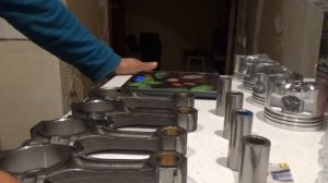 Подбор поршней и шатунов по весу!