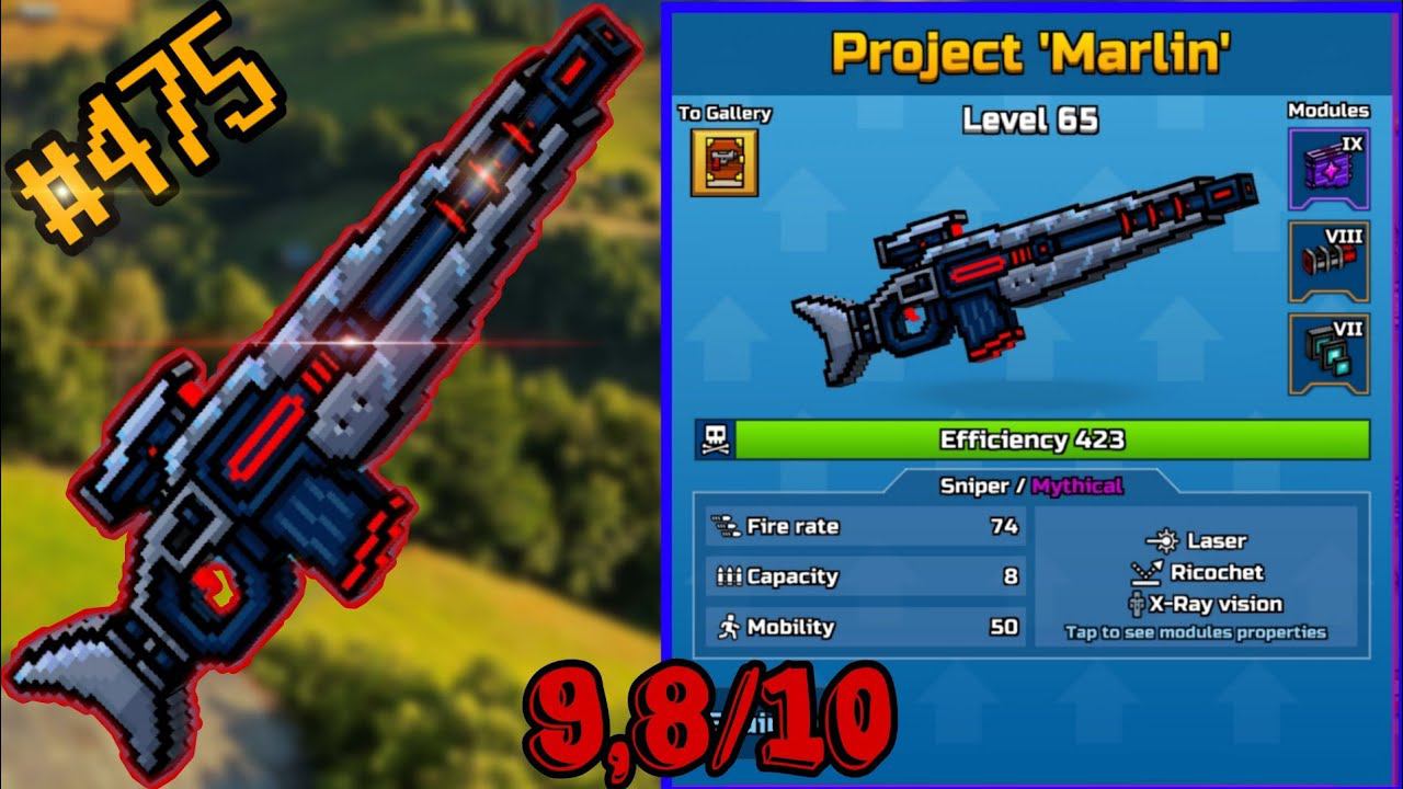 Pixel Gun 3D. {#475} Project 'Marlin' [Gameplay & Review]