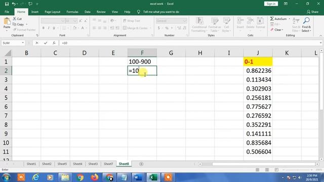 How To Generate Random Numbers In Excel (Unique Random Number Generator Excel) смотреть онлайн
