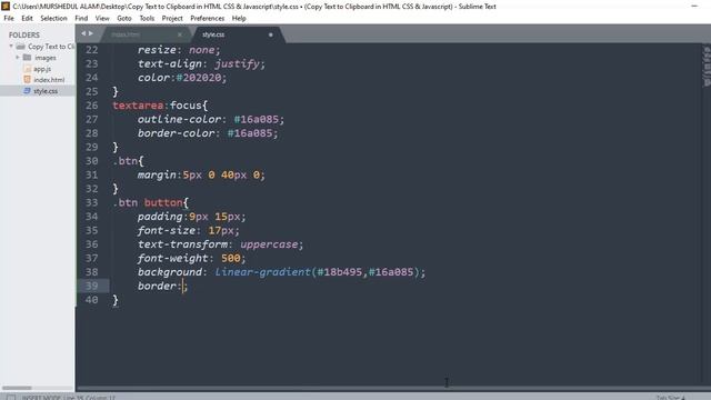 JavaScript Project For Beginners In Bangla Copy Text To Clipboard Project смотреть онлайн