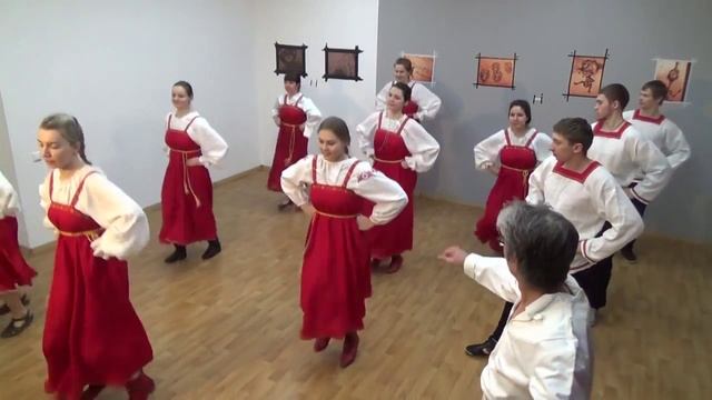 Народный танец. Кадриль. ( Folk dance. Quadrille.) смотреть онлайн
