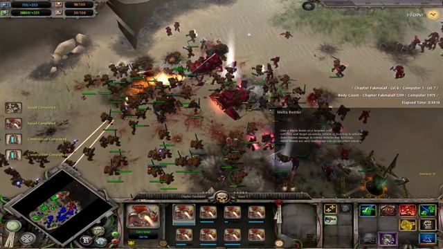Dawn of War Soulstorm | Unification Mod | 2021-06-20 ( the end video game crash ) смотреть онлайн