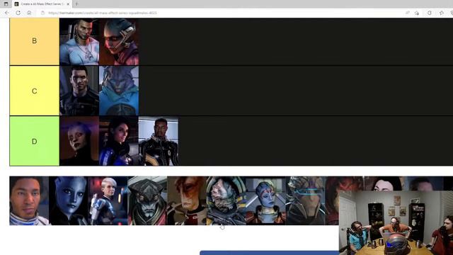 KD Ratio Podcast! Mass Effect Companions Tier List!! смотреть онлайн