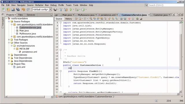 Servidor Standalone RESTful en Java | Maven Grizzly Jersey смотреть онлайн