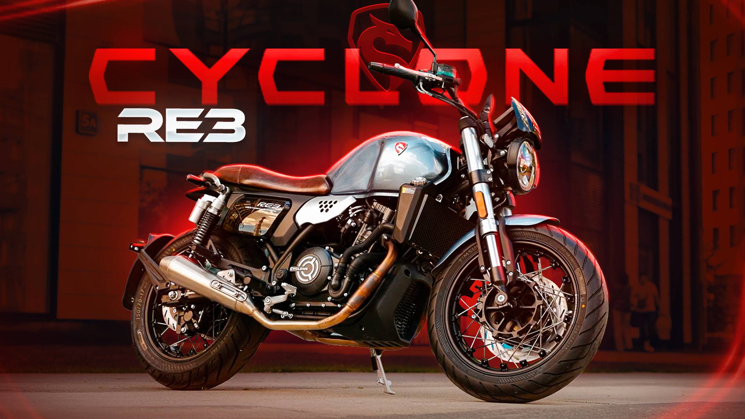 CYCLONE RE3 – хайтек или ретро? / Обзор мотоцикла смотреть онлайн