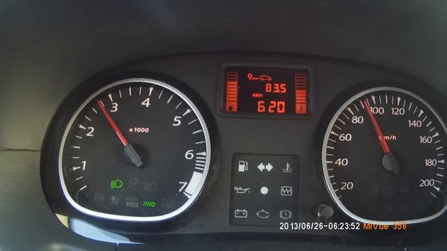 Расход на Дастере 1.6 4х4