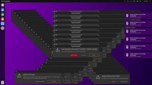 Ubuntu Unity 23.10 Crazy Error
