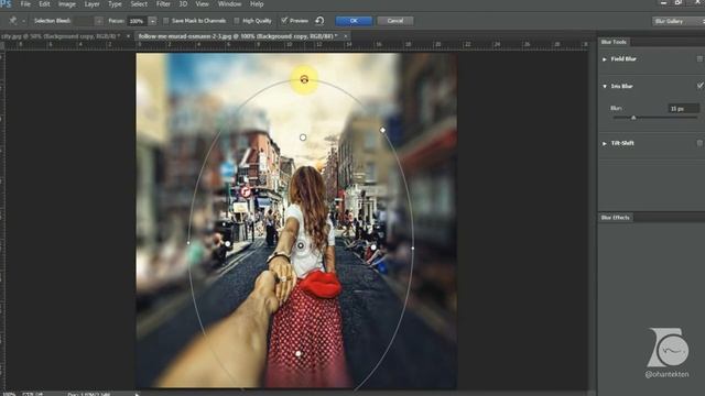 Photoshop Field Blur, Iris Blur ve Tilt Shift kullanımı смотреть онлайн