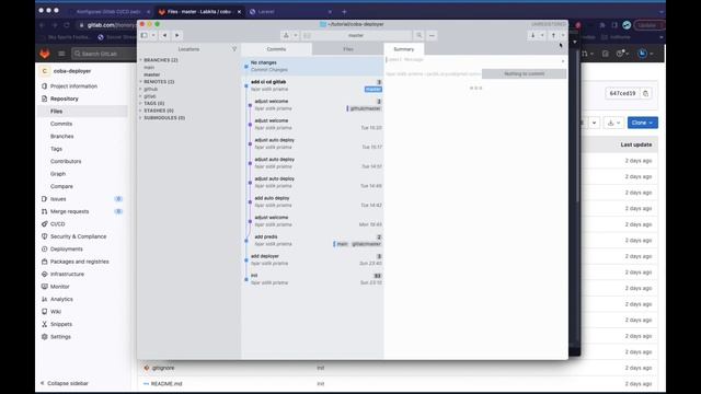 Deployment Gitlab + Laravel + Deployer смотреть онлайн