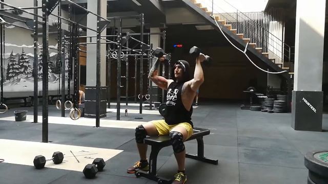 Жим Арнольда смотреть онлайн