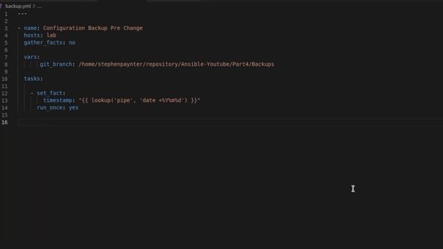 Ansible For Network Engineers . Part 4. Automate IOS, NXOS and ASA Network Backups смотреть онлайн