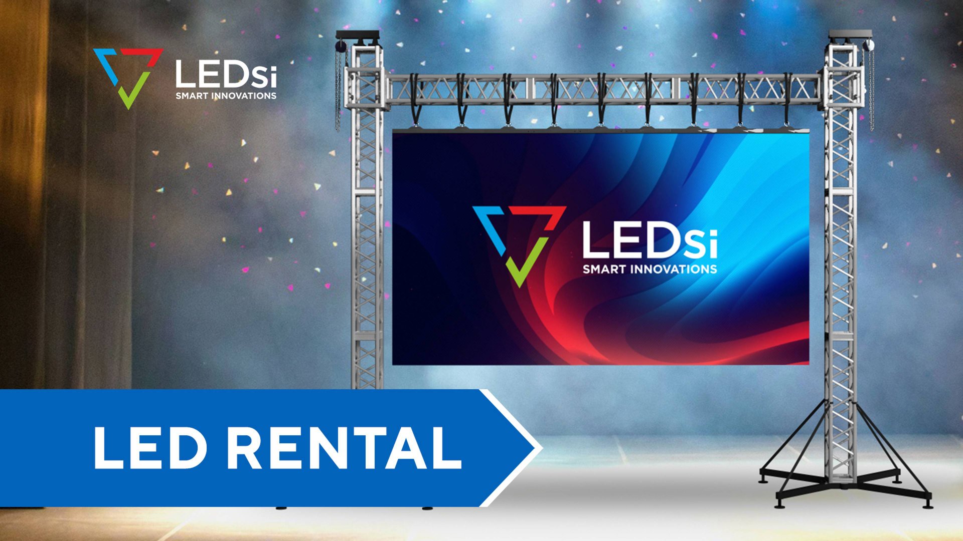 ⭐️LED Rental Экраны от Завода Светодиодной Продукции #LEDSI смотреть онлайн