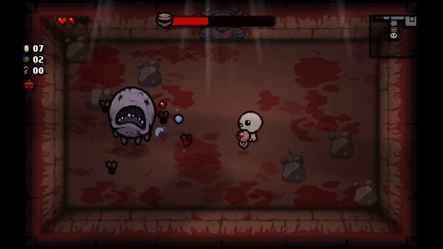 The Binding of Isaac Rebirth: The Duke of Flies Boss Fight смотреть онлайн