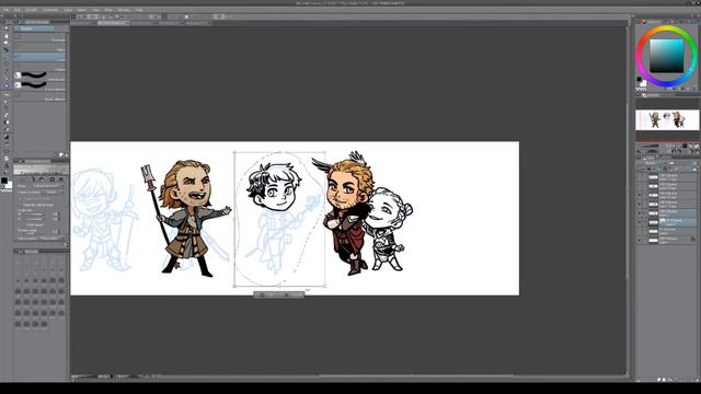 【Speedpaint】 Dragon Age Chibi Commissions смотреть онлайн