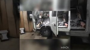 запуск  и ремонт Isuzu Elf Двигателя 4HF1