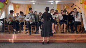 Ансамбль народных инструментов  МБУ ДО «ДШИ « г. Армянск-А . Пьяцолла «Цыганское танго»