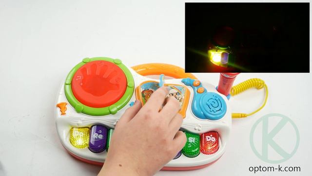 Орган со светом и звуком, с микрофоном и записью звука. смотреть онлайн