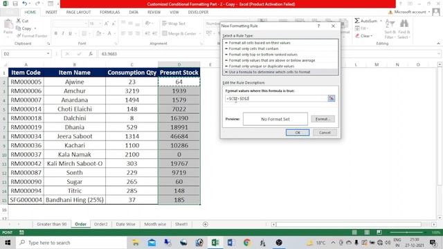 Customized Conditional Formatting in excel (Part 2) | Advanced custom conditional formatting смотреть онлайн