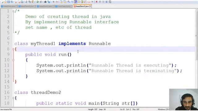 JAVA | PRACTICAL | Thread | Assigning name, priority смотреть онлайн