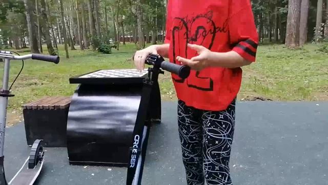 ОБЗОР САМОКАТА CROSSER ОТ КОМПАНИИ TECH TEAM смотреть онлайн