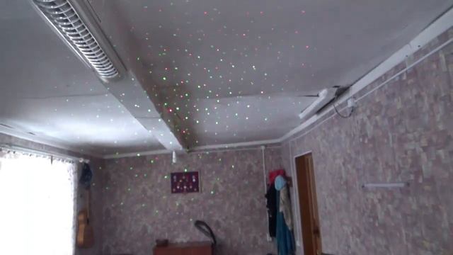 Лазерный проектор уличный.Готовимся к Новому Году! :) смотреть онлайн
