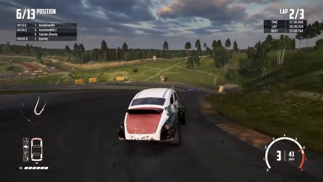 Wreckfest Online Multiplayer #3 смотреть онлайн