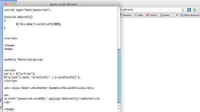 JS 4U 102: scrollLeft() смотреть онлайн