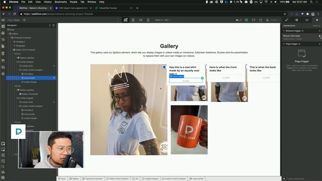 Creating tooltips in Webflow - Live Tutorial смотреть онлайн
