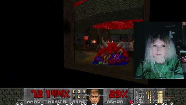 DOOM 2 - PLUTONIA - Ultra Violence - одни скелеты смотреть онлайн