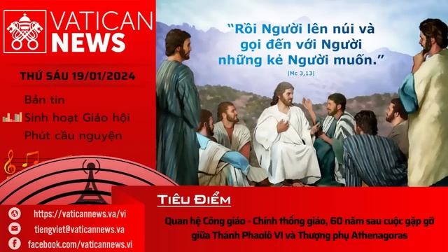 Radio thứ Sáu 19/01/2024 - Vatican News Tiếng Việt смотреть онлайн