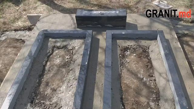 Памятник для двоих на могилу кладбище Рышканы Rascani смотреть онлайн