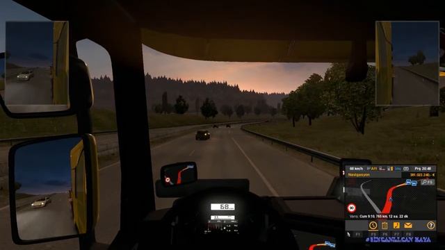 ETS 2 RENAULT RANGE T İLE BETON KİRİŞ SEFERİ YAPIYORUZ (51 TON ) (BU SEFER 110 U GÖRDÜM!!!) смотреть онлайн