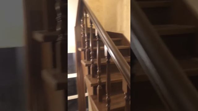 Облицовка деревом лестницы на металлическом каркасе д. Мещерское смотреть онлайн