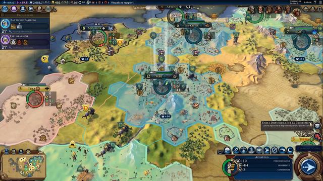 CIVILIZATION VI - Egizi (Cleopatra) #15 - Gameplay Ita смотреть онлайн