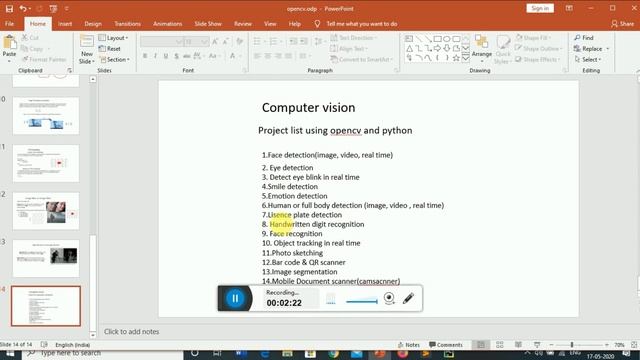 1. Real life project list for beginner using python & opencv смотреть онлайн
