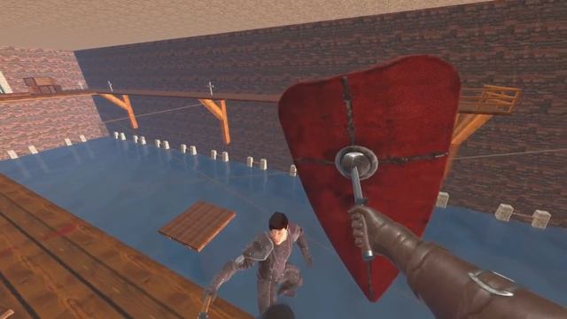 PINNING ENEMIES TO THE WALL IN VIRTUAL REALITY - Blades and Sorcery VR Mods (Update 7) смотреть онлайн