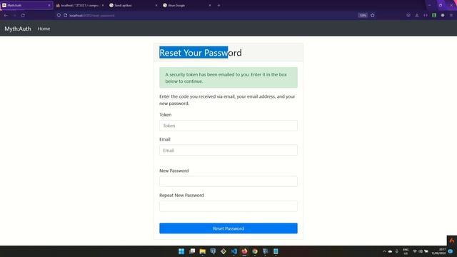 17. Forgot & Reset Password Myth Auth CodeIgniter 4 смотреть онлайн