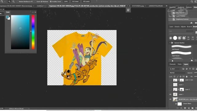 КАК РИСОВАТЬ НА ОДЕЖДЕ? ? Кроссовер W.I.T.C.H. и Скуби-ду ? краски по ткани, процесс рисования арта смотреть онлайн