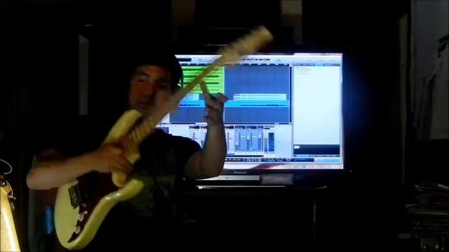 Jackson Dinky , AXL Strat, Ibanez S, Squire Tele (Sound Sample) смотреть онлайн
