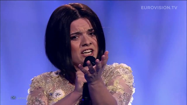 Hersi - One Night's Anger (Albania) LIVE 2014 Eurovision Song Contest First Semi-Final