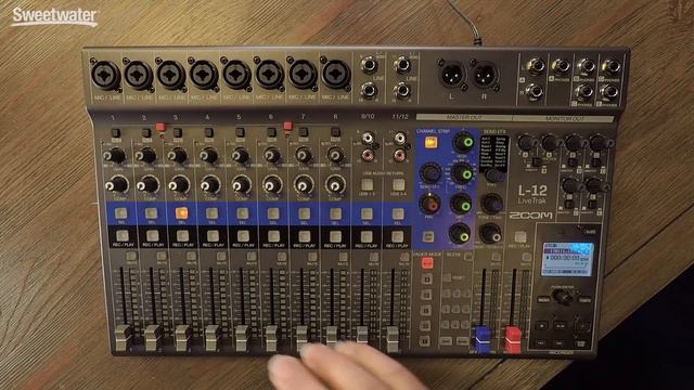 Zoom LiveTrak L-12 Digital Mixer And Multitrack Recorder Review