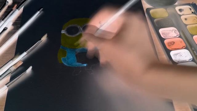 |♥| DRAWINGS | MINION | РИСУЕМ МИНЬОНА | KVIN HIP |♥| смотреть онлайн