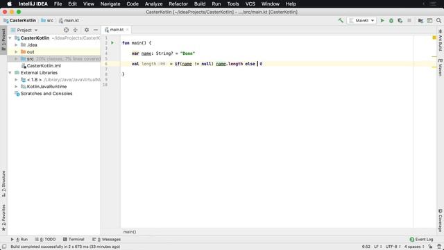 Kotlin Ternary Operator смотреть онлайн