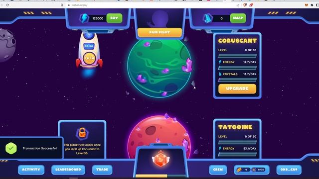 STELLUM NEW Play To Earn P2E Game | Deposit BNB & Earn $STM Token | New Mechanics & NFT Character смотреть онлайн