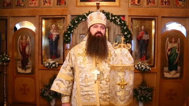 Проповедь архиепископа Антония в храме праведной Софии, княгини Слуцкой, города Мосты смотреть онлайн