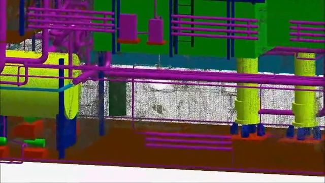 Облако точек и 3D модель Cyclone + Intergraph SmartPlant смотреть онлайн